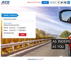 Car Rentals, Van Rentals & Discount Auto Rental - ACE Rent a Car