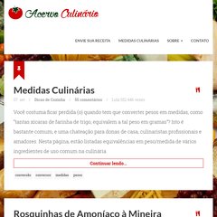  Acervo Culinário, Tereza, Dicas de Cozinha, congelamento
