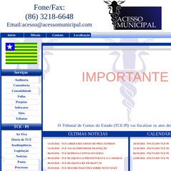 Acesso Municipal Acesso Municipal