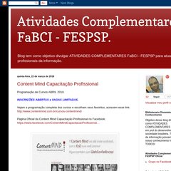Atividades Complementares FaBCI - FESPSP.