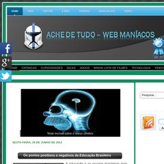 Ache de Tudo - Web Maníacos Ache de Tudo - Web Maníacos