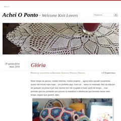 Achei O Ponto | Welcome Knit Lovers Achei O Ponto | Welcome Knit Lovers