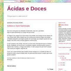 acidasedoces.blogspot.com A agência, a lua-de-mel e EU!, 07:40