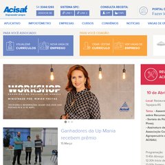 :::: ACISAT :::: Associação Comercial, Industrial de Serviços :::: ACISAT :::: Associação Comercial, Industrial de Serviços
