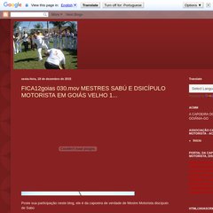 ASSOCIAÇÃO CAPOEIRA MESTRE MOTORISTA - ACMM ASSOCIAÇÃO CAPOEIRA MESTRE MOTORISTA - ACMM