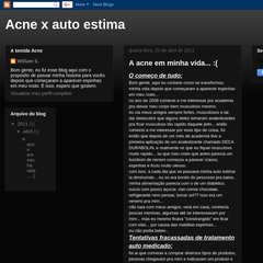Acne x auto estima Acne x auto estima