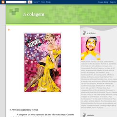 a colagem a colagem