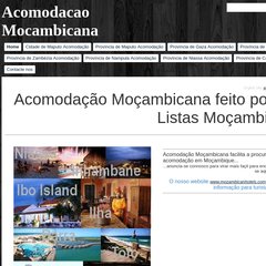 Província de Gaza Acomodação, Província de Inhambane Acomodação, Província de Zambézia Acomodação, Província de Nampula Acomodação  Província de Gaza Acomodação, Província de Inhambane Acomodação, Província de Zambézia Acomodação, Província de Nampula Acomodação