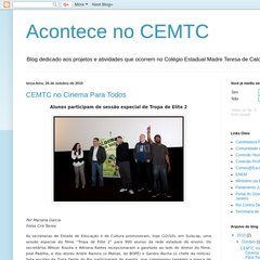 Acontece no CEMTC Acontece no CEMTC
