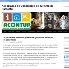 Estatuto da Acontup, Passeios realizados, Atrativos, Atrativos Naturais  Estatuto da Acontup, Passeios realizados, Atrativos, Atrativos Naturais