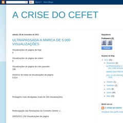  14:34, 0 comentários, A CRISE DO CEFET - COMO TUDO COMEÇOU, 15:06