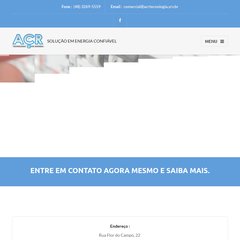 .. ACR Tecnologia em Energia .. .. ACR Tecnologia em Energia ..