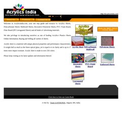 acrylicsindia.com Polycarbonate Multiwall, Polysterne Sheets