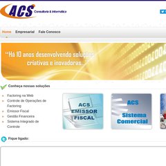 acsconsultoria.com Factoring na Web, Controle de Operações de Factoring, Emissor Fiscal acsconsultoria.com Factoring na Web, Controle de Operações de Factoring, Emissor Fiscal