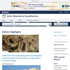 actavetscand.com   BioMed Central, Journals, Gateways actavetscand.com   BioMed Central, Journals, Gateways