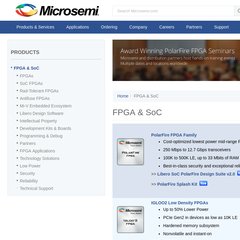 FPGA Solutions: Low Power FPGAs & Mixed Signal FPGAs - Actel FPGA Solutions: Low Power FPGAs & Mixed Signal FPGAs - Actel
