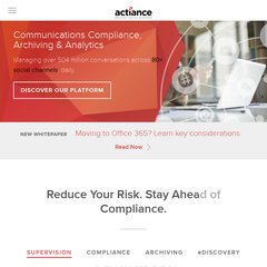 Security & Compliance for Unified Communications, Web 2.0 and Social Networks | Actiance Security & Compliance for Unified Communications, Web 2.0 and Social Networks | Actiance