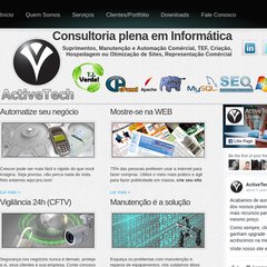 www.activetech.com.br @ ActiveTech - Consultoria Plena em Informática!