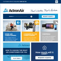 Home & Commercial Wall Hung Split & Ducted Air Conditioning Units | Actron Air Home & Commercial Wall Hung Split & Ducted Air Conditioning Units | Actron Air