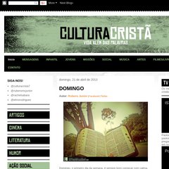 CULTURA CRISTÃ CULTURA CRISTÃ