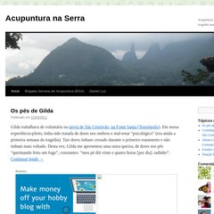 Acupuntura na Serra | Acupuntura e medicina chinesa contra a tragédia nas serras