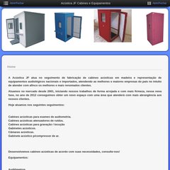 Acústica JF Cabines e Equipamentos Acústica JF Cabines e Equipamentos