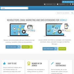 AcyMailing : E-mail Marketing and Newsletter Extensions for Joomla!