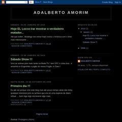 Primeiro dia !!!, 17:38, Início, Postagens (Atom)  Primeiro dia !!!, 17:38, Início, Postagens (Atom)