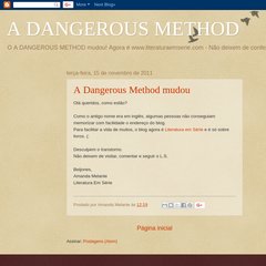 adangerousmethod.blogspot.com A Dangerous Method mudou, 12:19, Início