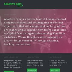 adaptivepath.com Work, Ideas, Events