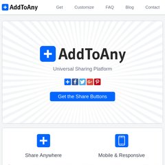 addtoany.com addtoany, sharing, bookmarking