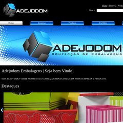 Seja bem Vindo! Adejodom Embalagens Seja bem Vindo! Adejodom Embalagens
