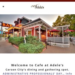 Adeles Restaurant and Lounge is considered Carson City's best restaurant when looking Adeles Restaurant and Lounge is considered Carson City's best restaurant when looking
