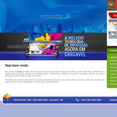 Adesivos e Cia A melhor tecnologia de impressão, agora em Cascavel! Traga Adesivos e Cia A melhor tecnologia de impressão, agora em Cascavel! Traga