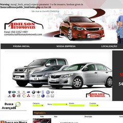 Adilson Autom&oacute;veis - -