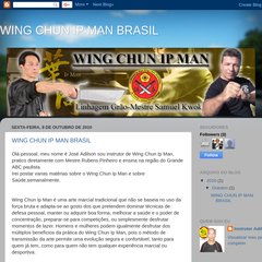 WING CHUN IP MAN BRASIL WING CHUN IP MAN BRASIL