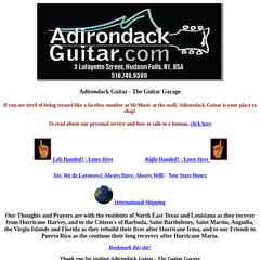 Adirondack Guitar, Drum & Pro Audio Adirondack Guitar, Drum & Pro Audio
