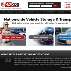 POV Storage | Military Car Storage | ADKOS POV Storage | Military Car Storage | ADKOS