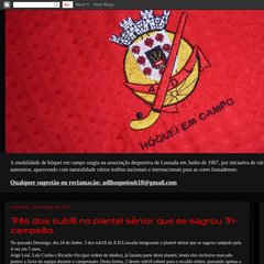 BLOG DA ADL HOQUEI SUB 18 BLOG DA ADL HOQUEI SUB 18