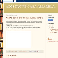 ADM FACIPE CASA AMARELA