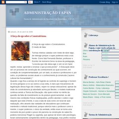 ADMINISTRAÇÃO FAPAN ADMINISTRAÇÃO FAPAN