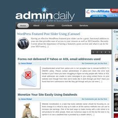 AdminDaily | Make Your Site A Success