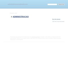 ADMINISTRAÇÃO NO BRASIL ADMINISTRAÇÃO NO BRASIL