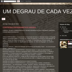 admrocha.blogspot.com CONTEÚDO PROGRAMÁTICO ANVISA, Adm Rocha, 13:19 admrocha.blogspot.com CONTEÚDO PROGRAMÁTICO ANVISA, Adm Rocha, 13:19