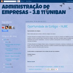 admuniban2011.blogspot.com Oportunidade de Estágio - NUBE, 19:22, 0 comentários admuniban2011.blogspot.com Oportunidade de Estágio - NUBE, 19:22, 0 comentários
