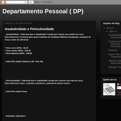 Departamento Pessoal ( DP) Departamento Pessoal ( DP)
