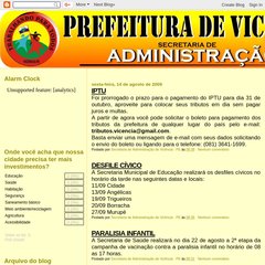 PREFEITURA DE VICÊNCIA - PE PREFEITURA DE VICÊNCIA - PE