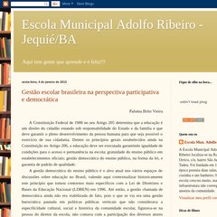 Escola Municipal Adolfo Ribeiro - Jequié/BA