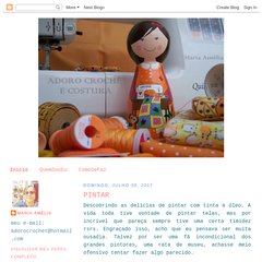 Adoro Crochê, Costura, Artesanato, Fotografia, Culinária, Jardinagem..♥ ♥ ♥ Adoro Crochê, Costura, Artesanato, Fotografia, Culinária, Jardinagem..♥ ♥ ♥