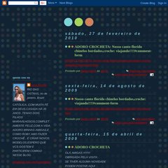 Links para esta postagem, ADORO CROCHETA, 15:06, Links para esta postagem  Links para esta postagem, ADORO CROCHETA, 15:06, Links para esta postagem